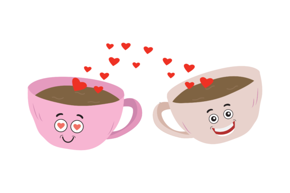 A Kawaii Chocolate Cup for Branding and Visual Content