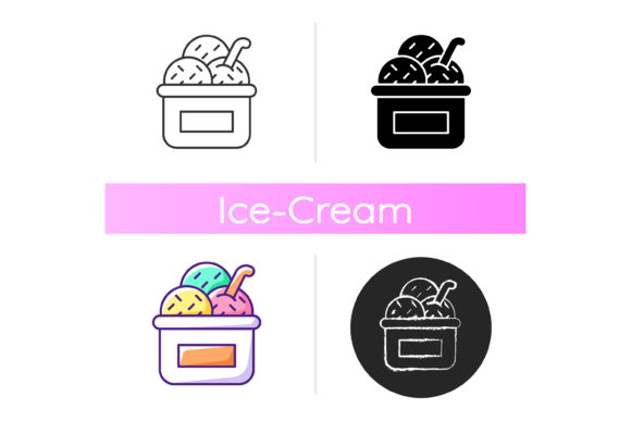 A Practical Review of the Ice Cream in Cup Icon for Digital Selling
