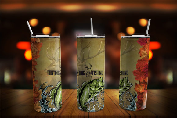 A Review of Hunting and Fishing Graphics for Print Templates