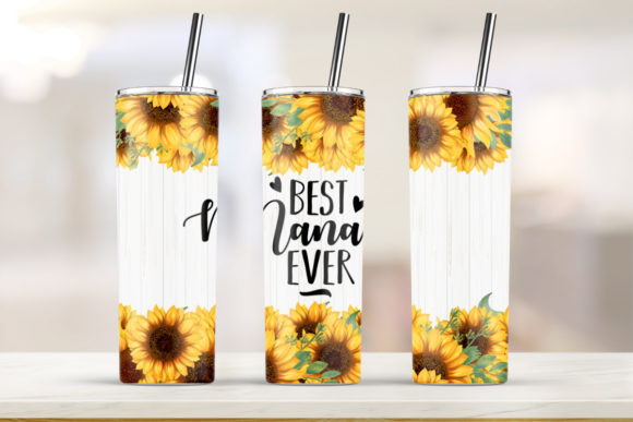 Best Mama Ever 20oz Skinny Tumbler Print Graphics