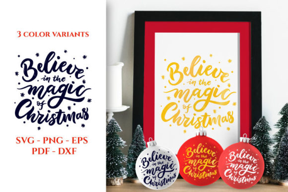 Christmas Inspirational Quote SVG: Graphics & Print