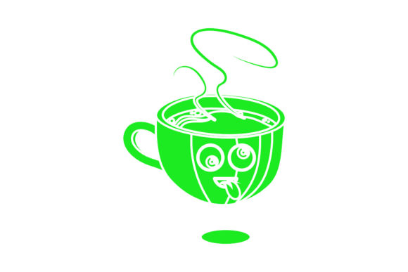 Evaluating a Kawaii Coffee Cup Character Graphic for Digital Products