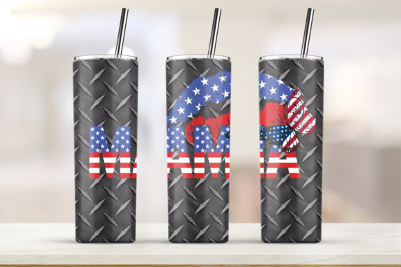 MAMA American Plate 20oz Skinny Tumbler Graphics Review
