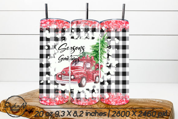 Seasons Greetings Tumbler Sublimation: A Graphic Review