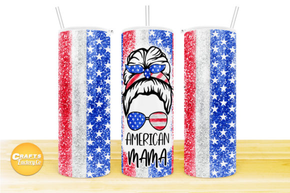 Skinny Tumbler Designs American Mama: A Graphic Design Asset Review for Publishers