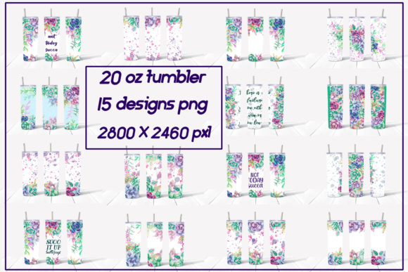 Watercolor Succulents Graphics & Print Templates Review